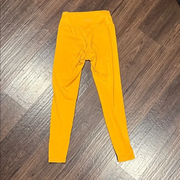 Paragon Fitwear Mustard Yellow High-Waist Leggings - Picture 2 of 3